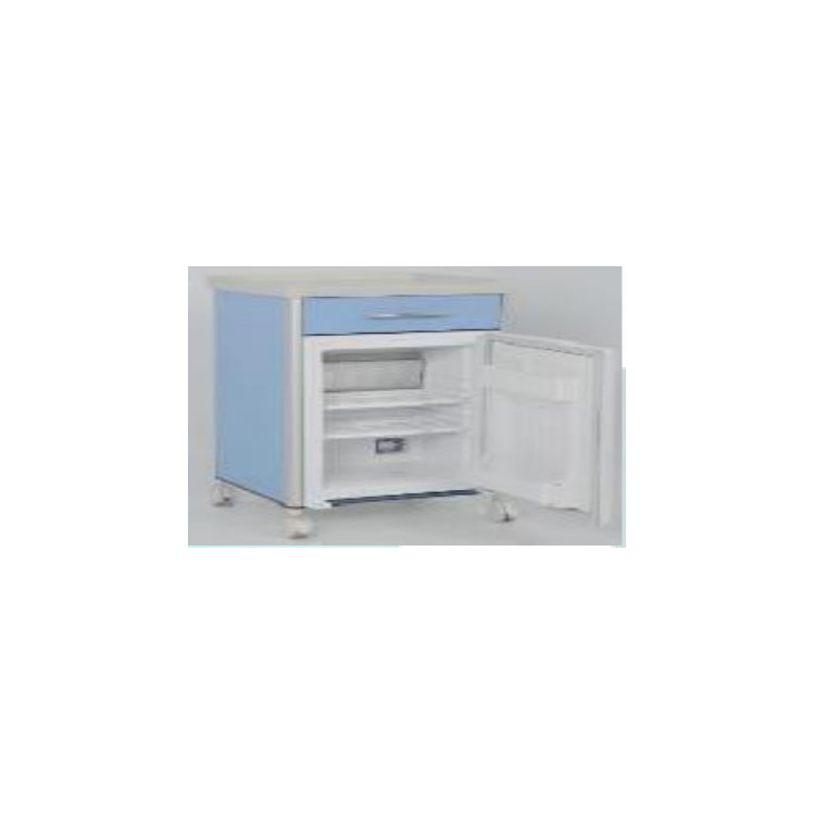 B-0038 BED SIDE CABINET COMPACT WITH REFRIGERATOR